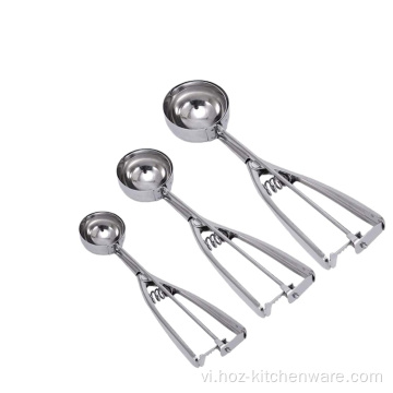 Thép bằng thép không gỉ muỗng 4-6cm